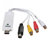 Portable USB 2.0 Audio Video Capture Card Adapter VHS to DVD Video Capture for Win7 / Win8/ XP/ Vista, Free Drive