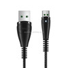 JOYROOM S-M393 Simple Series X Light  5A USB to Micro USB Fast Charging Cable, Cable Length: 1m (Black)