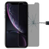 9H 3D Privacy Anti-glare Non-full Screen Tempered Glass Screen Protector for iPhone 11 / XR