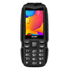 KUH T3 Rugged Phone, Waterproof Dustproof Shockproof, MTK6261DA, 2400mAh Battery, 2.4 inch, Bluetooth, FM, Dual SIM(Black)