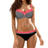 Swimming Suit for Women Beach Wear Bathing, Size:S(Watermelon Red)