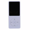 Fashion Portable LCD Screen FM Radio Video Games Movie MP3 MP4 Player Mini Walkman, Memory Capacity:4GB(White)