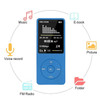 Fashion Portable LCD Screen FM Radio Video Games Movie MP3 MP4 Player Mini Walkman, Memory Capacity:4GB(White)