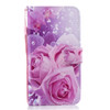 Rose Pattern Horizontal Flip Leather Case for Sony Xperia L3, with Holder & Card Slots & Wallet