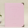 Korean 3 inch DIY Creativity Insert Type PU Children Growth Memorial Photo Album(Pink)