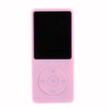 Fashion Portable LCD Screen FM Radio Video Games Movie MP3 MP4 Player Mini Walkman, Memory Capacity:4GB(Pink)
