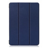 Custer Texture Horizontal Flip Leather Case for  iPad Air 2019 10.5 inch, with Three-folding Holder & Sleep / Wake-up Function (Dark Blue)