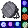 3W x 54 LED PAR Light Stage Light, with LED Display, Master / Slave / DMX512 / Auto Run / Sound Control Modes, US/EU Plug