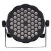 3W x 54 LED PAR Light Stage Light, with LED Display, Master / Slave / DMX512 / Auto Run / Sound Control Modes, US/EU Plug