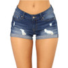 Cowgirl Shorts Cotton Fleece Hot Pants (Color:Dark Blue Size:XXXL)