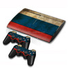 Russian Flag Pattern Decal Stickers for PS3 Game Console