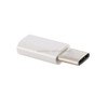 USB-C / Type-C 3.1 Male to Micro USB Female Converter Adapter, Length: 3cm, For Galaxy S8 & S8 + / LG G6 / Huawei P10 & P10 Plus / Xiaomi Mi6 & Max 2 and other Smartphones(White)