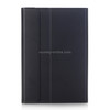 A05B Bluetooth 3.0 Ultra-thin ABS Detachable Bluetooth Keyboard Leather Case for iPad mini 5 / 4 / 3 / 2, with Holder(Black)