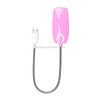 Sunshine S28 Flexible LED Reading Light, 28 LEDs Portable USB Powered Night Light(Pink)
