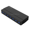 ORICO H7928-U3 ABS Material Desktop 7 Ports USB 3.0 HUB with 1m Cable(Black)