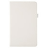 Litchi Texture Horizontal Flip Leather Case with Holder for Galaxy Tab A8.0 T290(White)