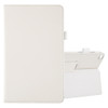 Litchi Texture Horizontal Flip Leather Case with Holder for Galaxy Tab A8.0 T290(White)