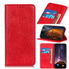 For LG K61 Magnetic Crazy Horse Texture Horizontal Flip Leather Case with Holder & Card Slots & Wallet(Red)