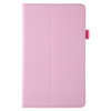 Litchi Texture Horizontal Flip Leather Case with Holder for Galaxy Tab A8.0 T290(Pink)