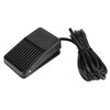 TFS-01 AC 250V 10A Anti-slip Plastic Case Foot Control Pedal Switch, Cable Length: 1m(Black)