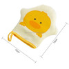 Cartoon Super Soft Cotton Baby Bath Shower Brush Cute Animal Modeling Sponge Powder Rubbing Towel Ball for Baby(Big Yellow Duck)