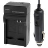 Digital Camera Battery Car Charger for Panasonic BCJ13E(Black)