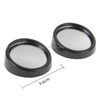 2 PCS SY-022 Car Vehicle Mirror Blind Spot Rear View Small Round Mirror, Diameter: about 5.6cm(Black)
