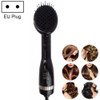 2 in 1 Multifunctional Electric Hair Dryer, Dry and Wet Negative Ion Straight Hair Comb, EU Plug (Black)