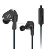 KZ ZS6 1.2m 3.5mm Hanging Ear Sports Design In-Ear Style Wire Control Earphone, For iPhone, iPad, Galaxy, Huawei, Xiaomi, LG, HTC and Other Smartphones(Black)