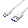 Original Huawei Honor AP71 1m 5A USB to Type-C / USB-C Data Sync Charge Cable(White)