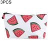 3 PCS Printing Makeup Bags With Multicolor Pattern Cute Cosmetics Pouchs For Travel Ladies Pouch Women Cosmetic Bag(hzb725)