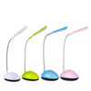 2 PCS Flexible Adjustable Portable Bedroom Reading Desk Lamp LED Night Light for Children(White)