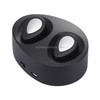 TWS-K2 Mini V4.1 Wireless Stereo Bluetooth Headset with Charging Case(Black Silver)