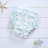 Baby Cotton Washable Four-layer Gauze Diaper, Suitable Height:90 Yards(Butterfly Sea lion)