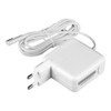 14.5V 3.1A 45W 5 Pin L Style MagSafe 1 Power Charger for Apple Macbook A1244 / A1237 / A1369 / A1370 / A1374 / A1304, Length: 1.7m, EU Plug(White)