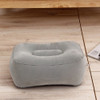 Travel Portable Inflatable Foot Rest Pilllow Mat Pad, Size:16x9cm(Gray)