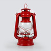 Retro Nostalgic Wrought Iron Portable Putdoor Tent Camping Light(Red)