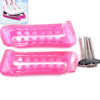 BING XING BX098 A Pair Non-slip Soft Plastic Skate Shoes Ice Knife Protective Case, Size:One Size(Pink)