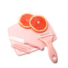 3 in 1Ceramic Fruit Knife Peeler Cutting Board Household Kitchen Tools Set(Pink)