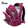 Backpacks School Backpack for Teenage Girls Female Laptop Bagpack Travel Bag, Size:31X14X42cm(Light purple)