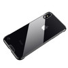 For iPhone XR SULADA Borderless Plated PC Protective Case(Black)