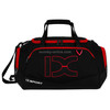 IX LK8035 Scratchproof Waterproof Dry Wet Separation Crossbody One-shoulder Yoga Fitness Travel Bag, Capacity: 40L (Red + Black)