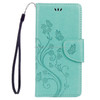 For Xiaomi  Redmi 3 Pro / 3s Butterflies Love Flowers Embossing Horizontal Flip Leather Case with Holder & Card Slots & Wallet & Lanyard(Green)