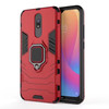 For Xiaomi Redmi 8 / 8A Shockproof PC + TPU Case with Magnetic Ring Holder(Red)