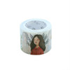 Girl Flower Watercolor Character Series Paper Tape Set Hand Account DIY Decorative Material(Origin)