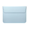 Universal Envelope Style PU Leather Case with Holder for Ultrathin Notebook Tablet PC 13.3 inch, Size: 35x25x1.5cm(Blue)