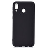 For Galaxy A30 Candy Color TPU Case(Black)