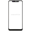 Front Screen Outer Glass Lens for Xiaomi Redmi Note 6 Pro(Black)