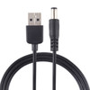 3A USB to 5.5 x 2.1mm DC Power Plug Cable, Length: 1m