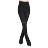 Fancy Skating Pants Long Pantyhose Shoe Covers(black thick full cover)